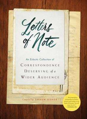 Book cover of Letters of Note