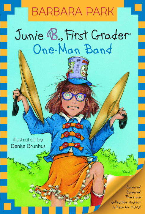 Book cover of Junie B., First Grader: One-Man Band (Junie B. Jones  #22)