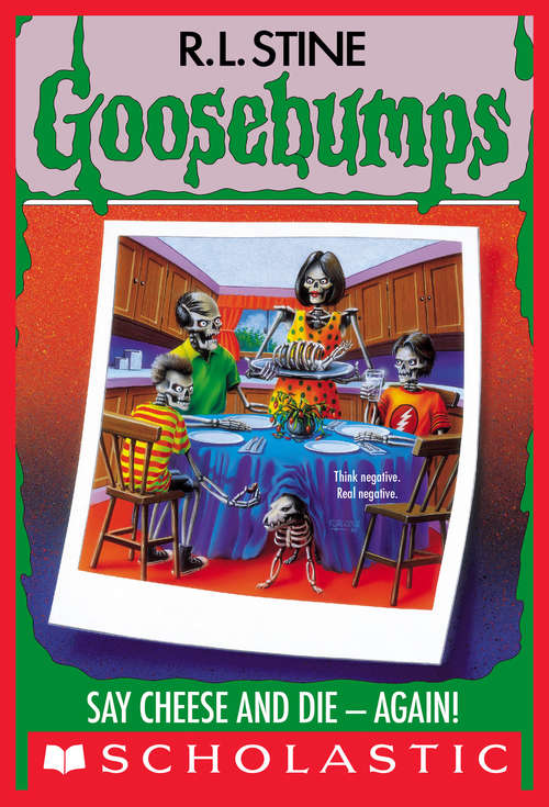 Book cover of Say Cheese and Die - Again!: Bad Hare Day; Egg Monsters From Mars; The Beast From The East; Say Cheese And Die, Again! (Goosebumps: No. 44)