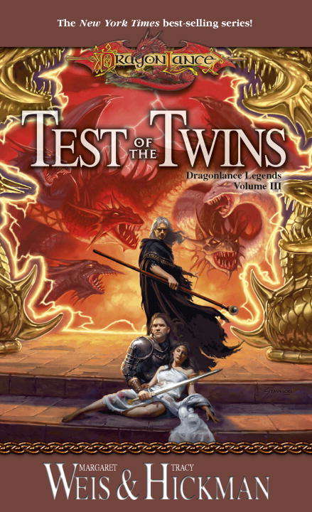 Book cover of Test of the Twins (Dragonlance: Legends #3)