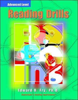 Book cover of Reading Drills Advanced Level (Reading Drills)
