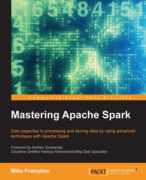 Book cover of Mastering Apache Spark