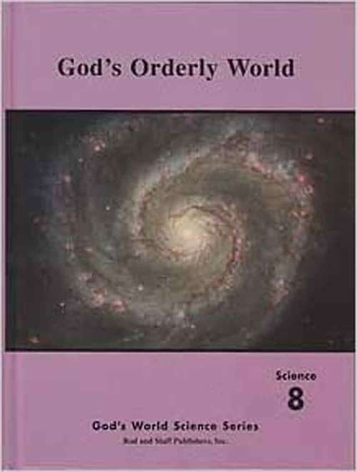 Book cover of God's Orderly World Science Grade 8