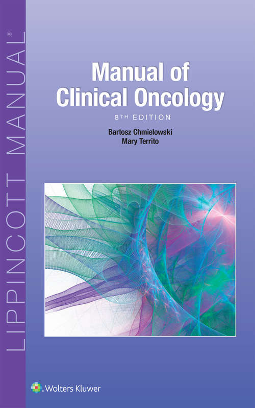 Book cover of Manual of Clinical Oncology (8) (Spiral Manuals)