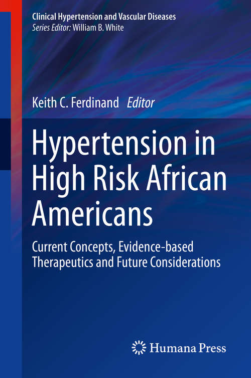 Book cover of Hypertension in High Risk African Americans