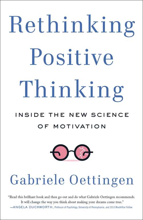 Book cover of Rethinking Positive Thinking