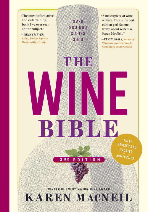 Book cover of The Wine Bible, 3rd Edition (3)