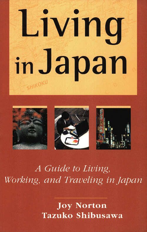 Book cover of Living in Japan