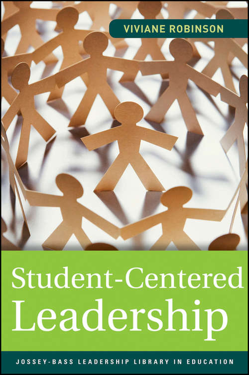 Book cover of Student-Centered Leadership