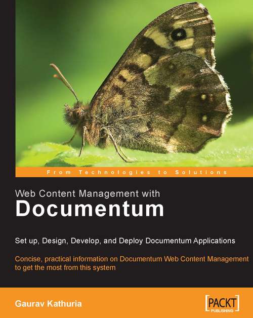 Book cover of Web Content Management with Documentum