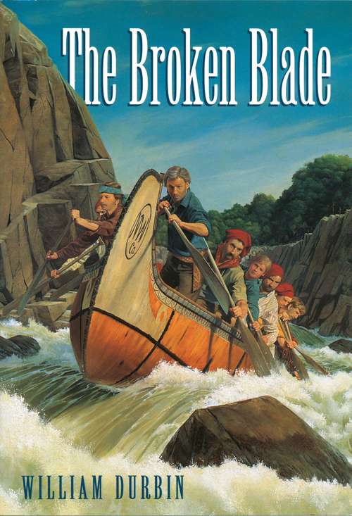 Book cover of The Broken Blade