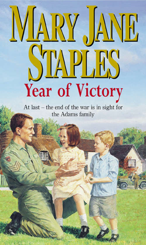Book cover of Year Of Victory: An Adams Family Saga Novel (The Adams Family #18)