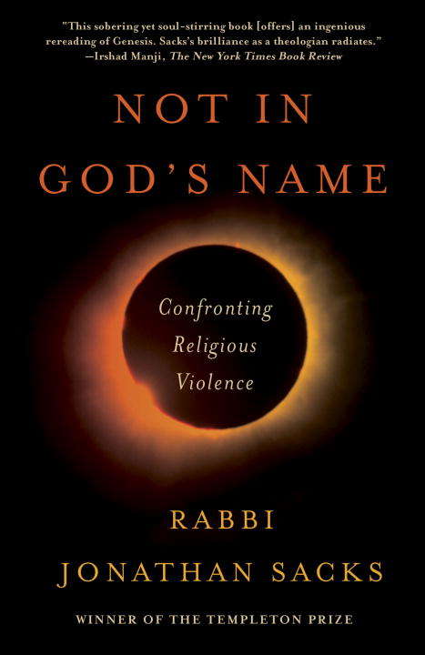 Book cover of Not in God's Name: Confronting Religious Violence