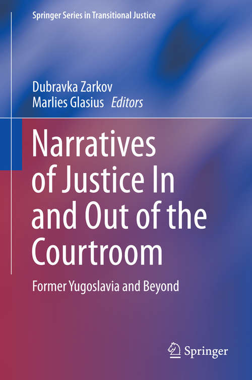 Book cover of Narratives of Justice In and Out of the Courtroom