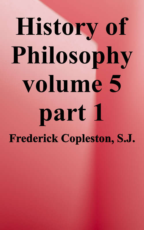 Book cover of History of Philosophy