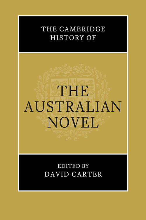 Cover image of The Cambridge History of the Australian Novel