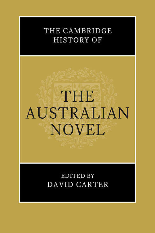Book cover of The Cambridge History of the Australian Novel