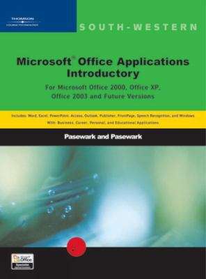 Book cover of Microsoft Office Applications: Introductory