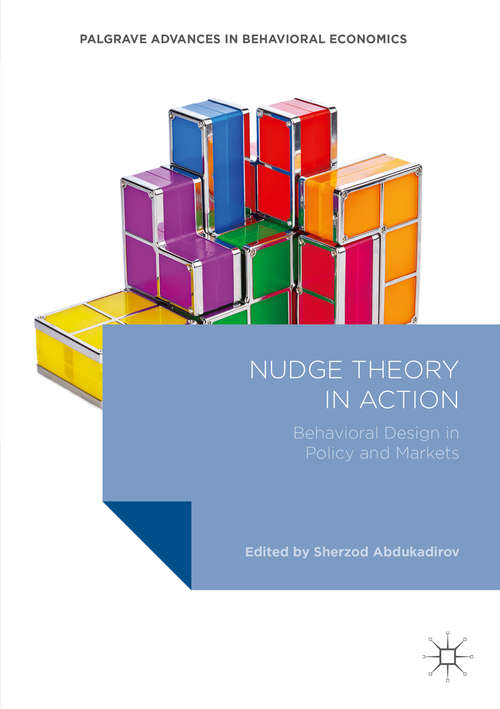 Book cover of Nudge Theory in Action