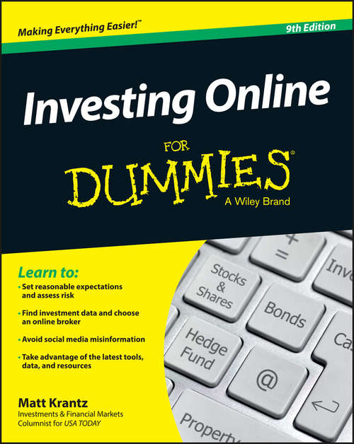Book cover of Investing Online For Dummies