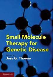 Book cover of Small Molecule Therapy for Genetic Disease