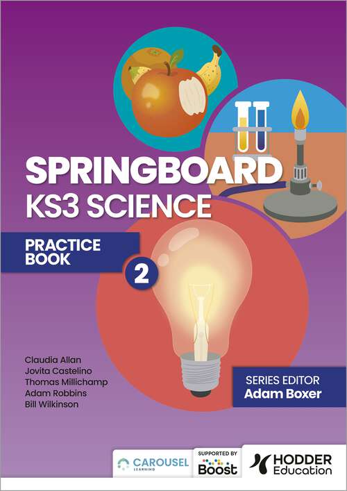 Book cover of Springboard: KS3 Science Practice Book 2