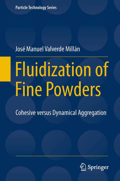 Book cover of Fluidization of Fine Powders