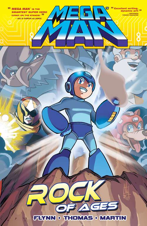 Book cover of Mega Man 5: Rock of Ages (Mega Man #5)