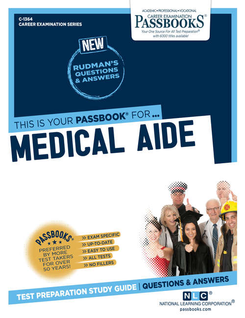 Book cover of Medical Aide: Passbooks Study Guide (Career Examination Series: C-1364)