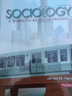 Book cover of Sociology: A Down-To-Earth Approach (13th Edition) (Books A La Carte Ser.)