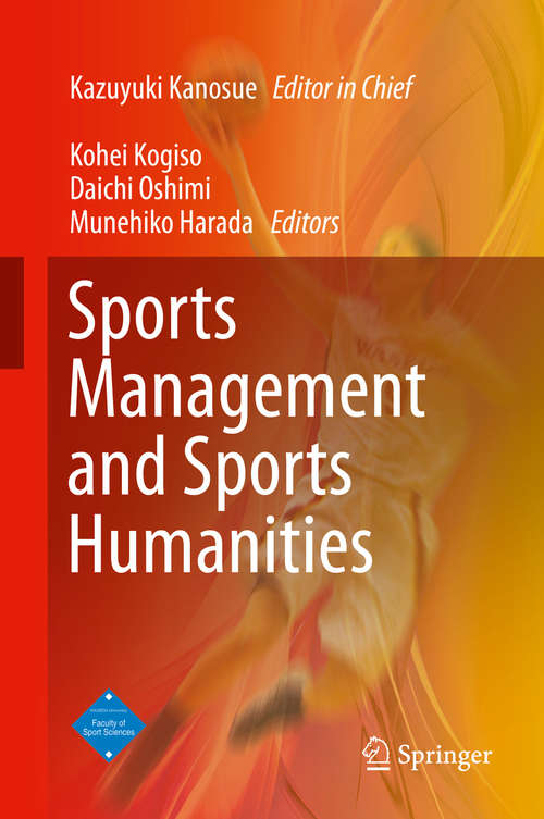 Book cover of Sports Management and Sports Humanities