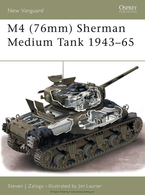 Book cover of M4 (76mm) Sherman Medium Tank 1943-65