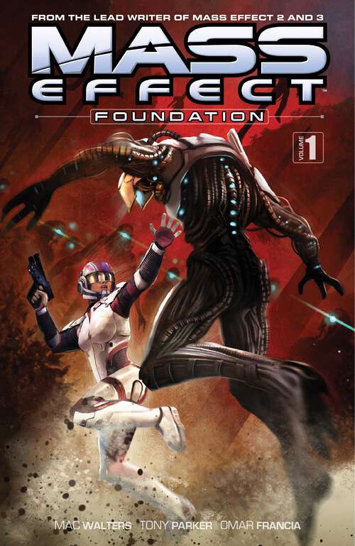 Book cover of Mass Effect: Foundation Volume 1 (Mass Effect)