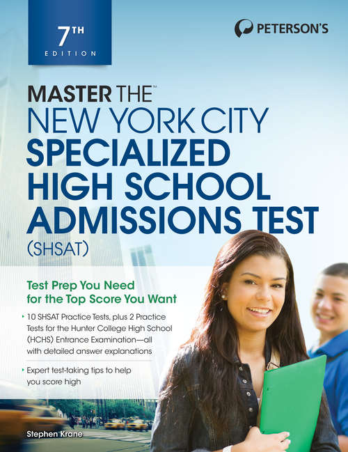 Book cover of Master the New York City High School Admissions Tests