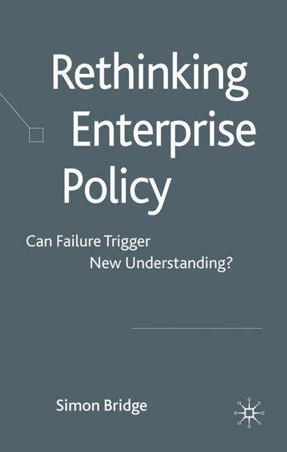 Book cover of Rethinking Enterprise Policy