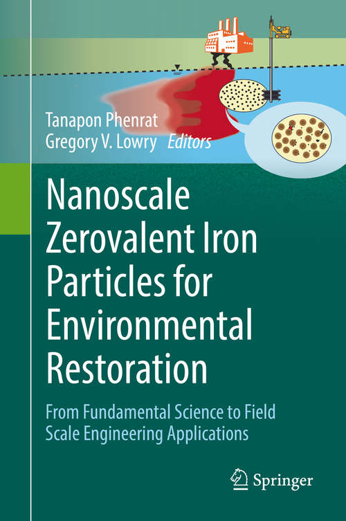 Book cover of Nanoscale Zerovalent Iron Particles for Environmental Restoration: From Fundamental Science to Field Scale Engineering Applications (1st ed. 2019)