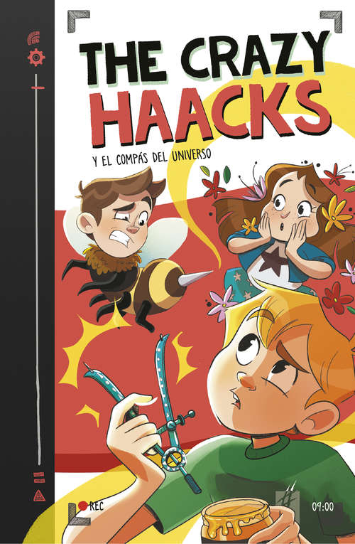 Book cover of The Crazy Haacks y el compás del universo (Serie The Crazy Haacks: Volumen 9)