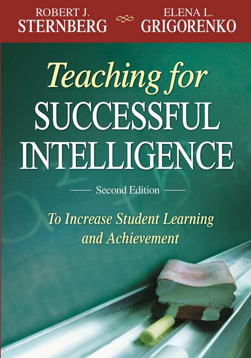 Book cover of Teaching for Successful Intelligence