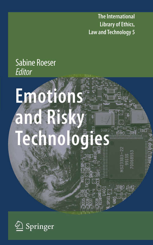 Book cover of Emotions and Risky Technologies