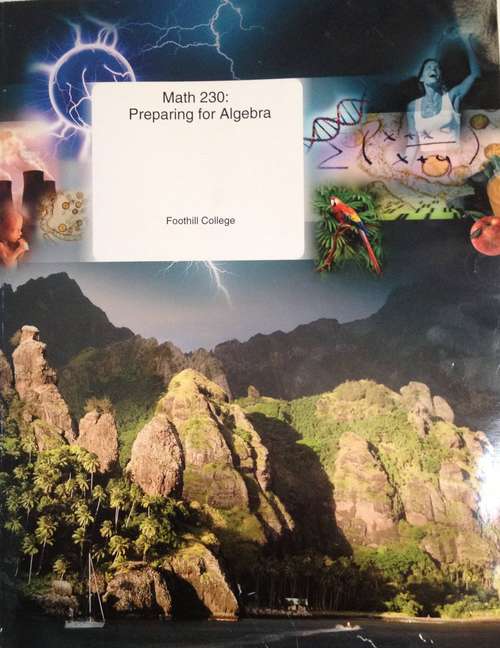 Book cover of Preparing for Algebra (Math Course 230: Volume 2)