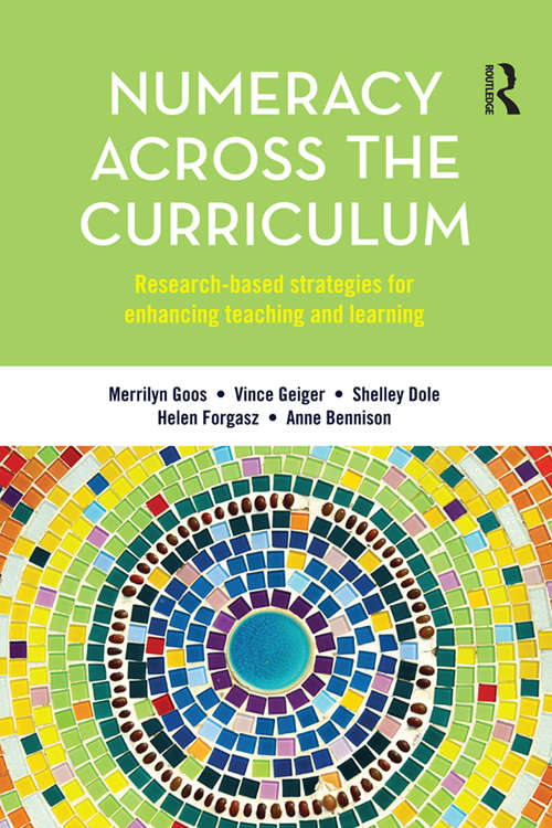 Numeracy Across the Curriculum: Research-based strategies for enhancing teaching and learning