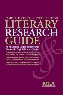 Book cover of Literary Research Guide
