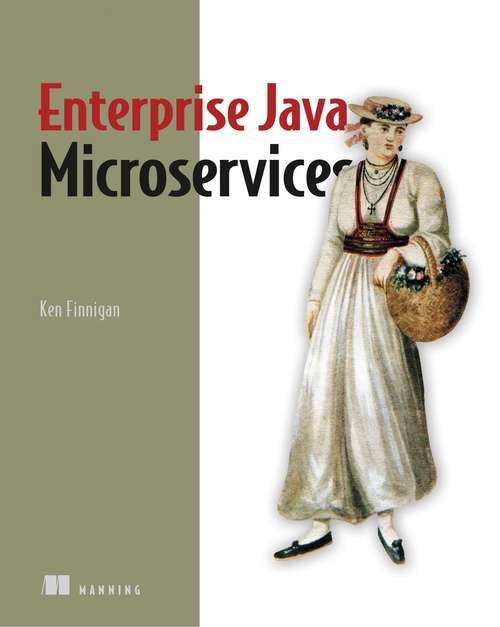 Book cover of Enterprise Java Microservices