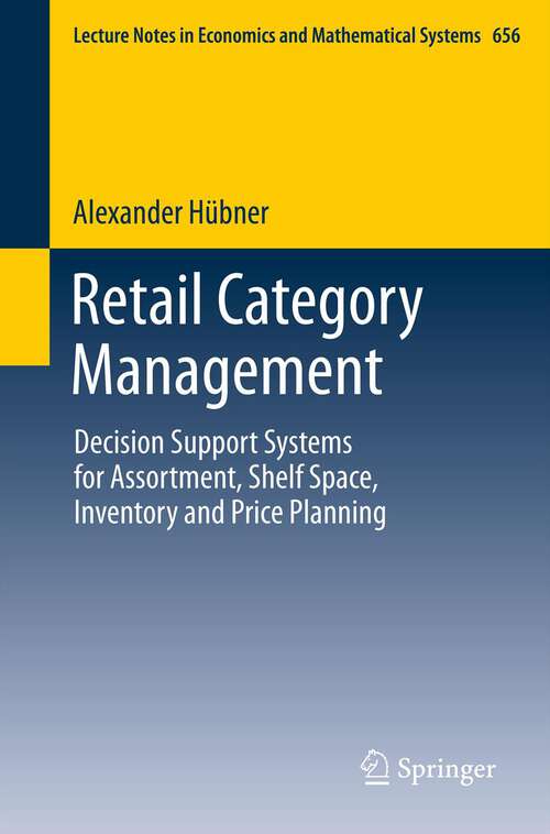 Book cover of Retail Category Management