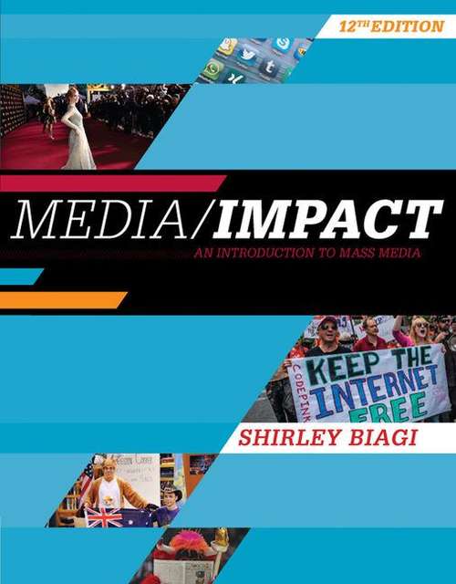 Book cover of Media/Impact: An Introduction To Mass Media (Twelfth Edition) (Mindtap Course List)