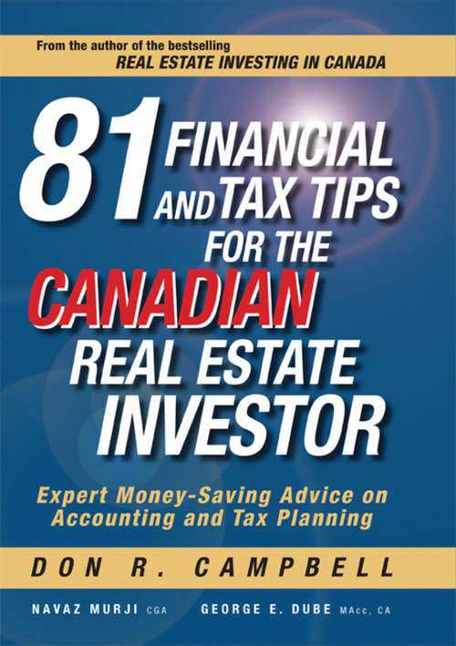 81 Financial and Tax Tips for the Canadian Real Estate Investor