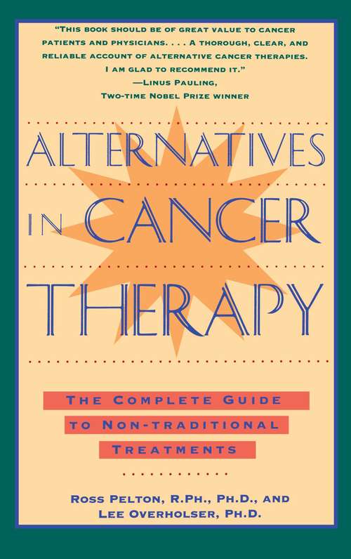 Book cover of Alternatives in Cancer Therapy