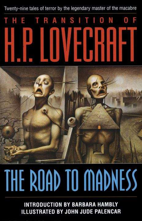 Book cover of The Transition of H. P. Lovecraft: The Road to Madness