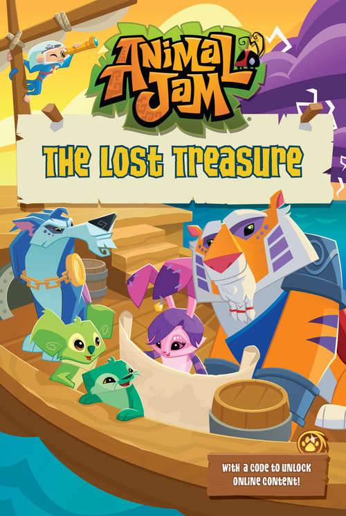 Book cover of The Lost Treasure #4 (Animal Jam)