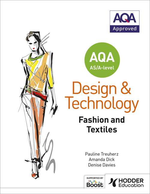 Book cover of AQA AS/A-Level Design and Technology: Fashion and Textiles